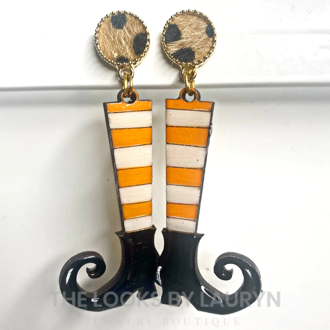 Witch Legs Earrings