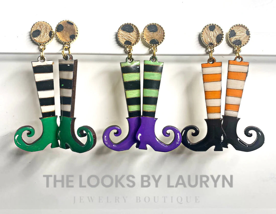 Witch Legs Earrings