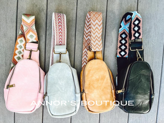 PREORDER: Boho Sling Guitar Strap Purse