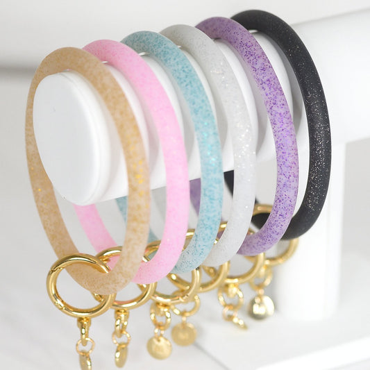 Glitter Key Rings - Annor's Boutique