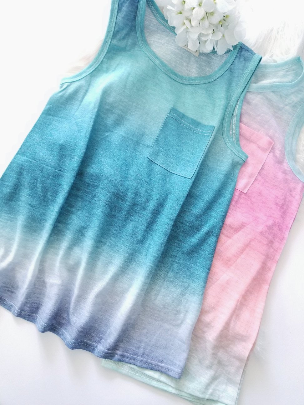 OVER THE RAINBOW OMBRE TANK