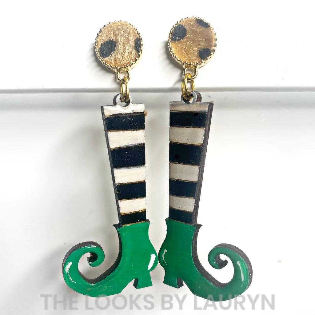 Witch Legs Earrings